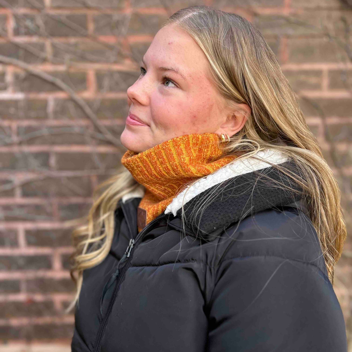 Gold Super-Soft Neck Warmer