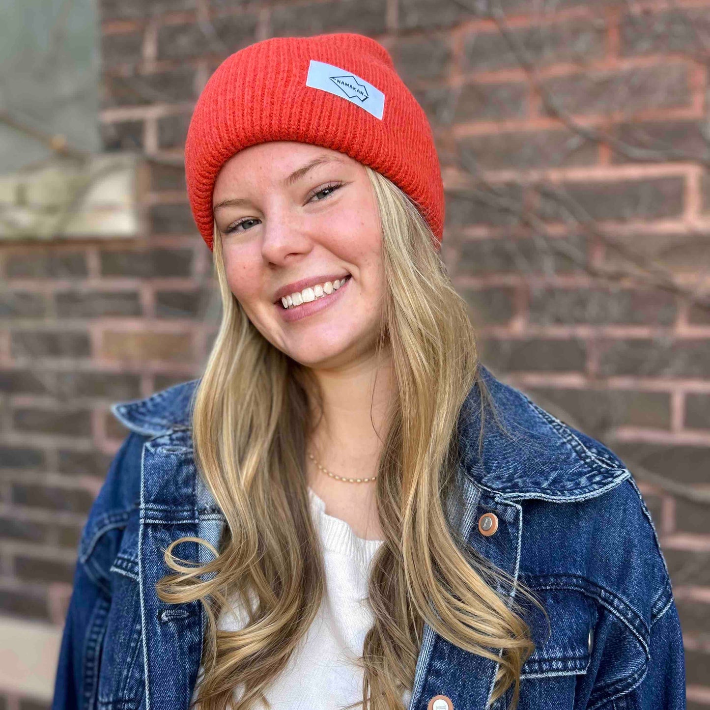 Poppy Angora Beanie Hat