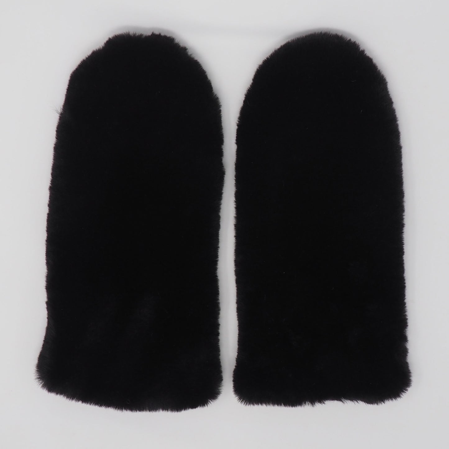 Black Driving Mittens