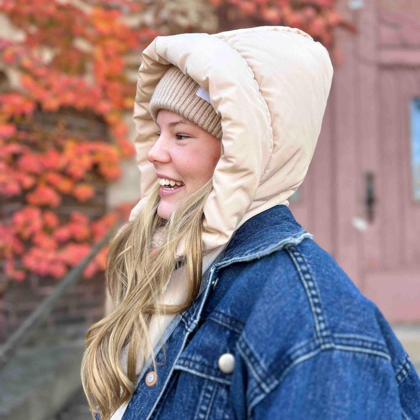 Cream Puffer Balaclava