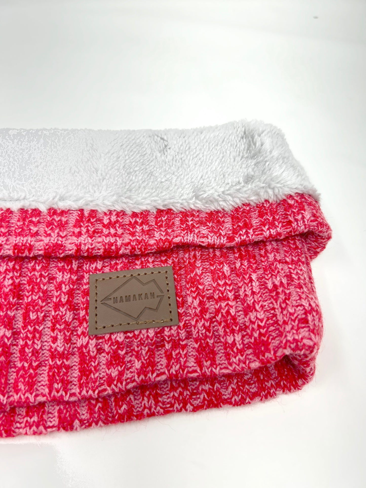 Marled Red Super-Soft Neck Warmer