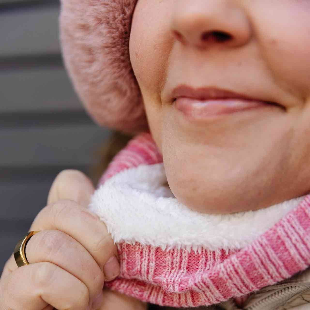 Pink Super-Soft Neck Warmer