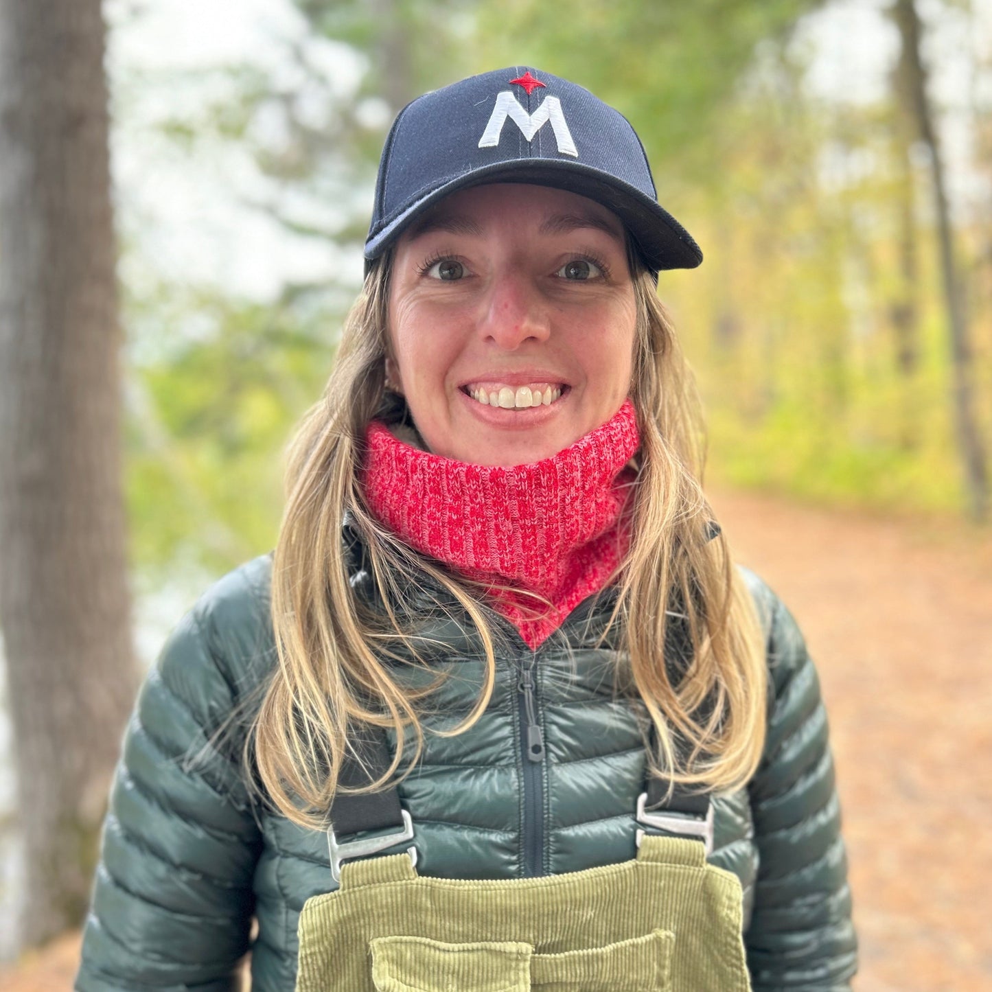 Marled Red Super-Soft Neck Warmer