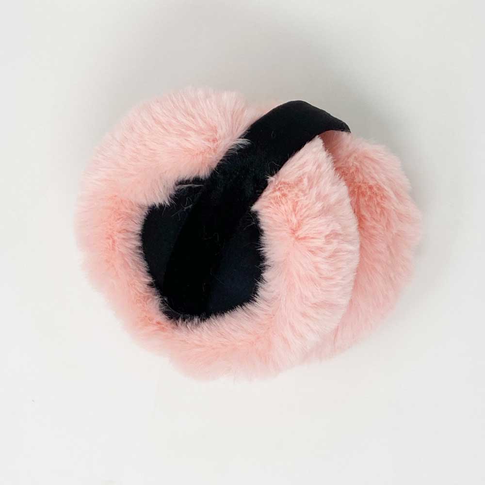 Stone Faux Fur Earmuffs