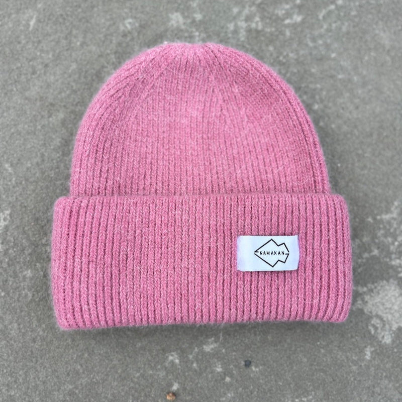 Clay Rose Angora Beanie Hat