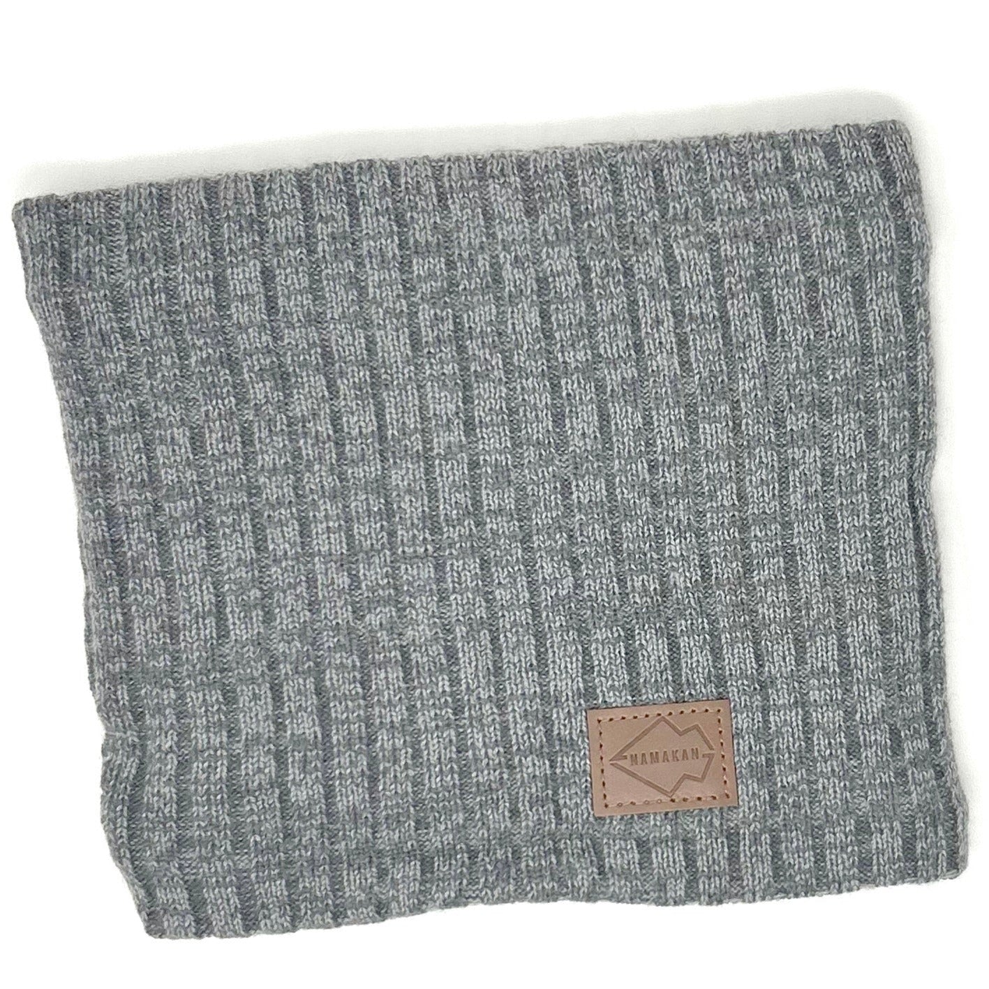 Gray Super-Soft Neck Warmer