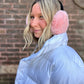 Light Pink Faux Fur Earmuffs