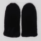 Black Driving Mittens