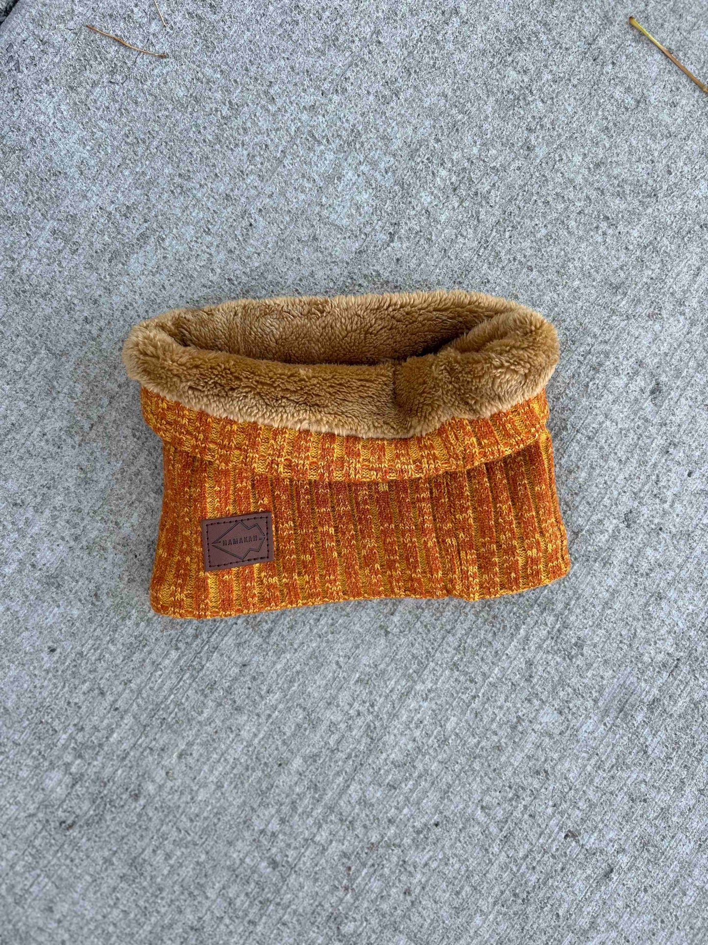 Gold Super-Soft Neck Warmer