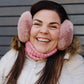 Rose Faux Fur Earmuffs