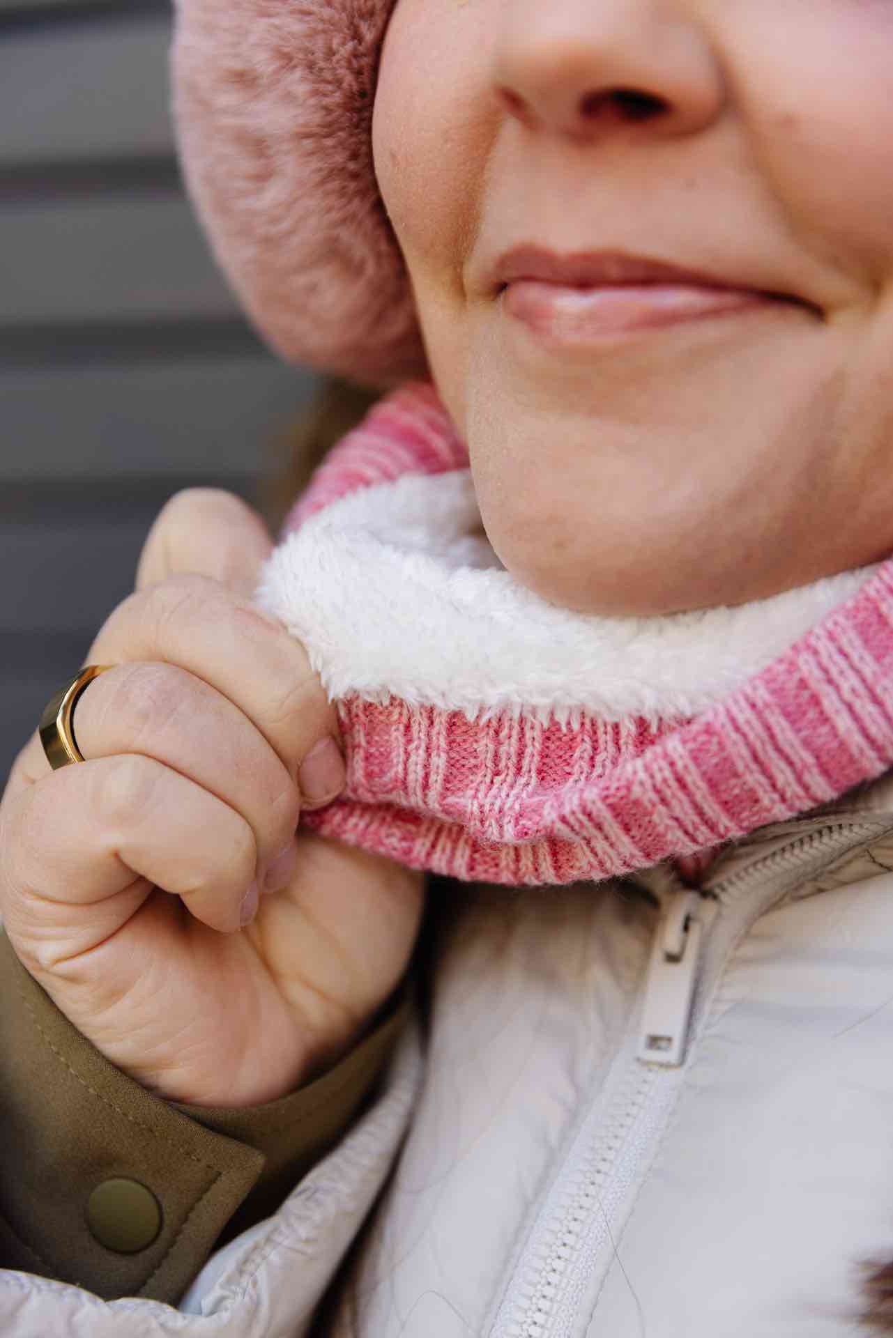 Pink Super-Soft Neck Warmer