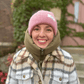 Olive Green Puffer Balaclava