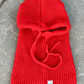 Red Knit Balaclava