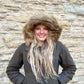 Blonde Coyote Faux Fur Ruff