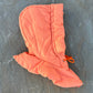 Matte Orange Puffer Balaclava