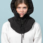 Puffer Balaclava in Black