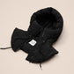Puffer Balaclava in Black