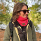 Marled Red Super-Soft Neck Warmer