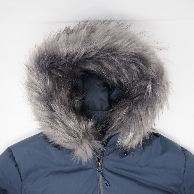 Hood Ruff Gray Faux Fur Ruff - Trim that attaches to any hood with magnets ...