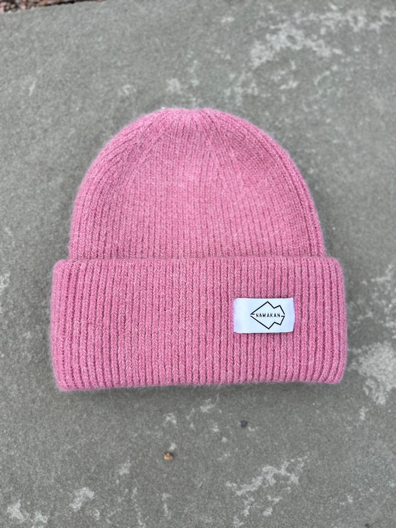 Clay Rose Angora Beanie Hat