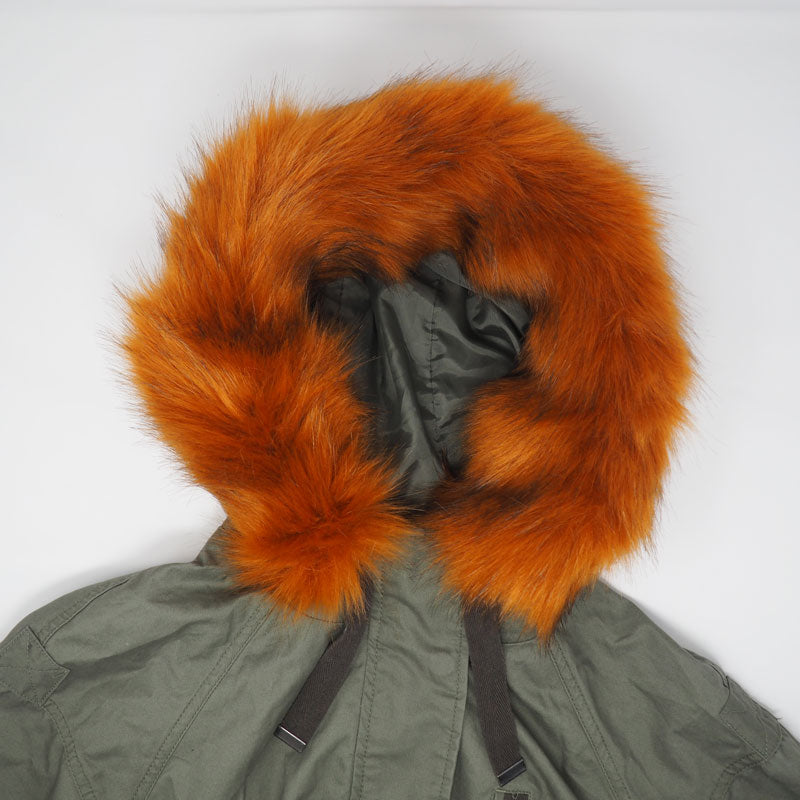 NEW! - Faux Red Fox Fur Ruff