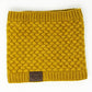 Mustard Fleece Lined Neck Warmer