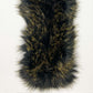 Black and Tan Faux Fur Ruff